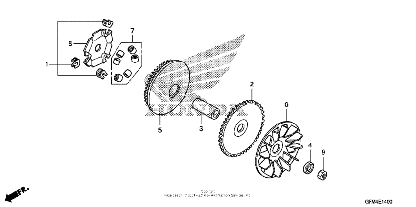 NHX110 Вариатор
