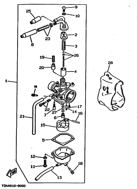 Carburetor assy