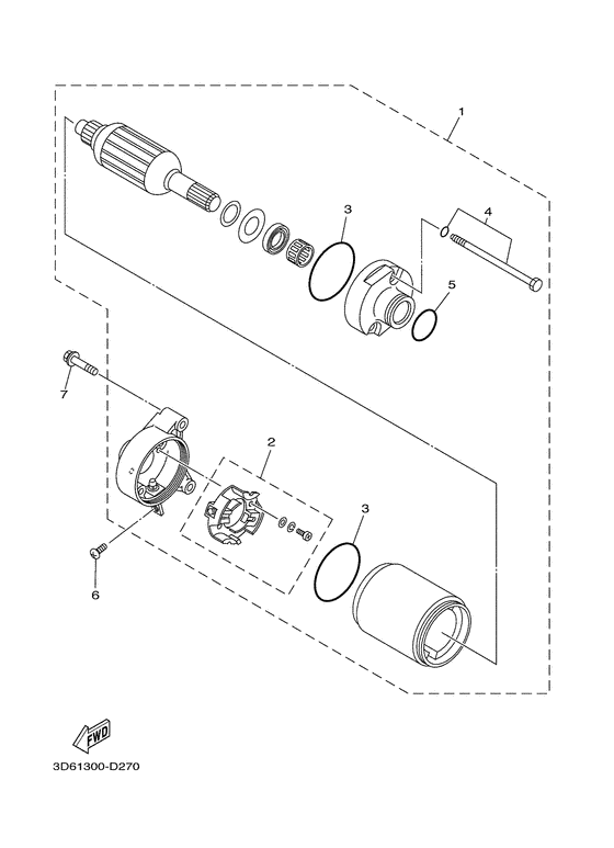 XT125X Стартер