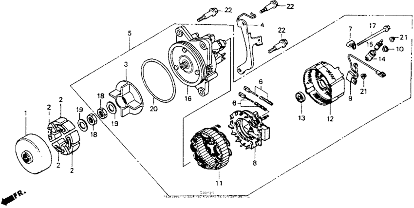 GL1500I Генератор