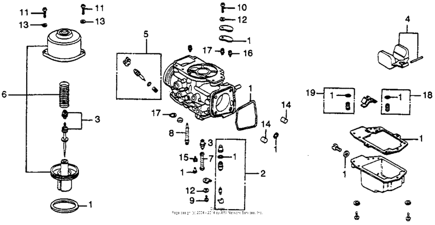 Carburetor components i