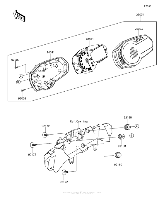 ZX636 Приборы