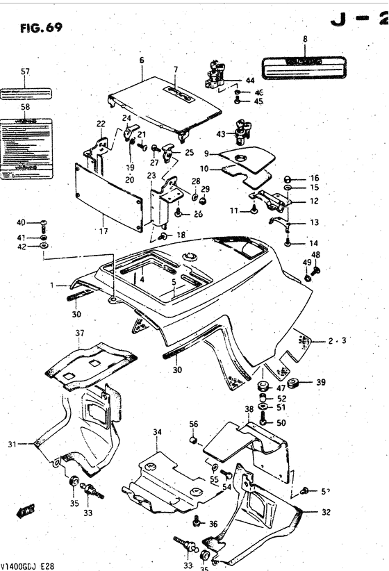 Frame upper cover