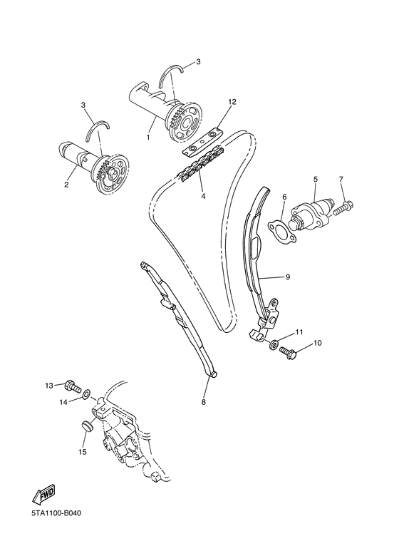 Camshaft & chain