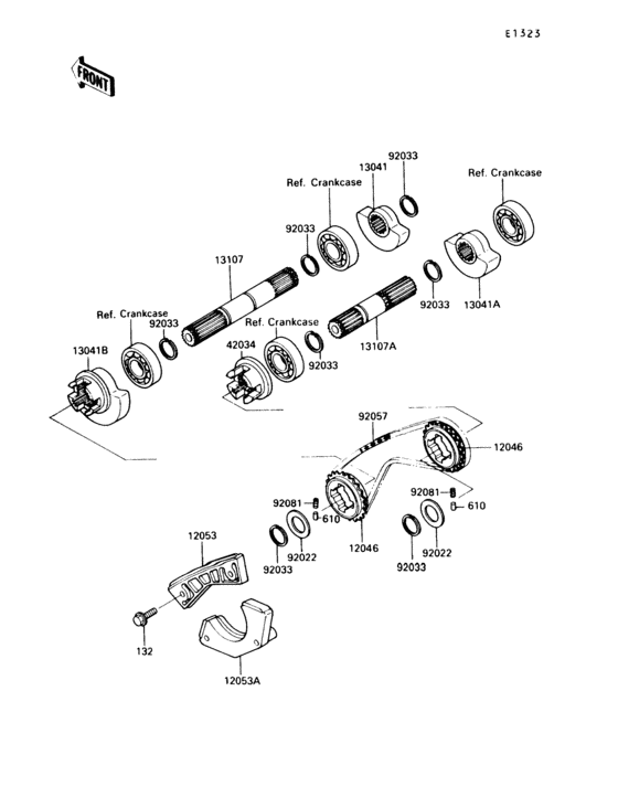 KL250 Валансирный вал
