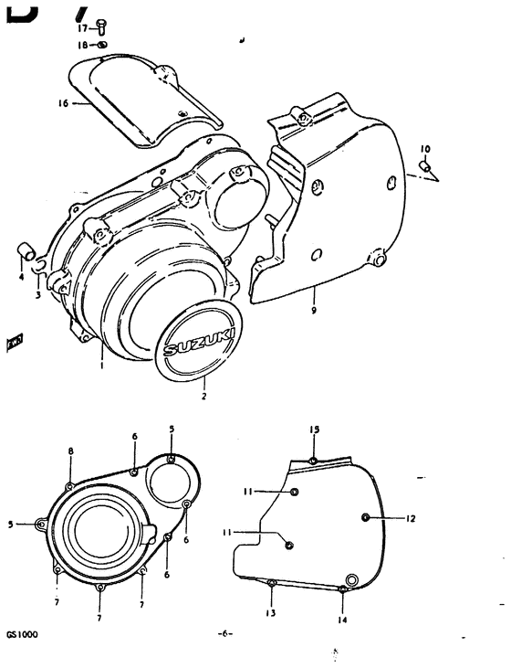 Crankcase lh cover