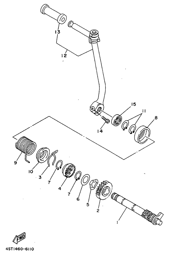 T105E Стартер