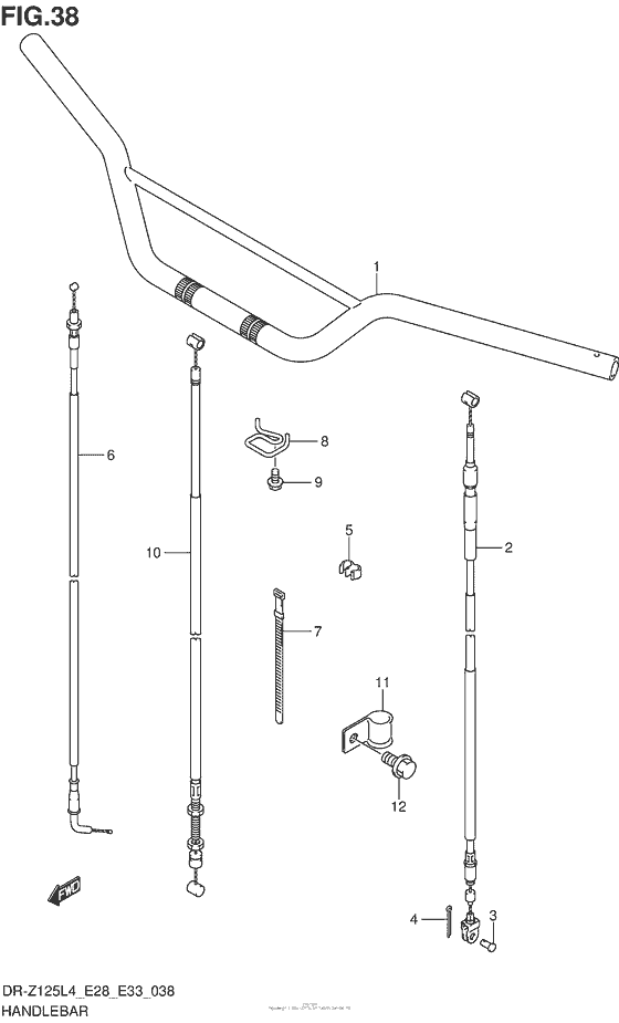 Handlebar (Dr-Z125L4 E33)