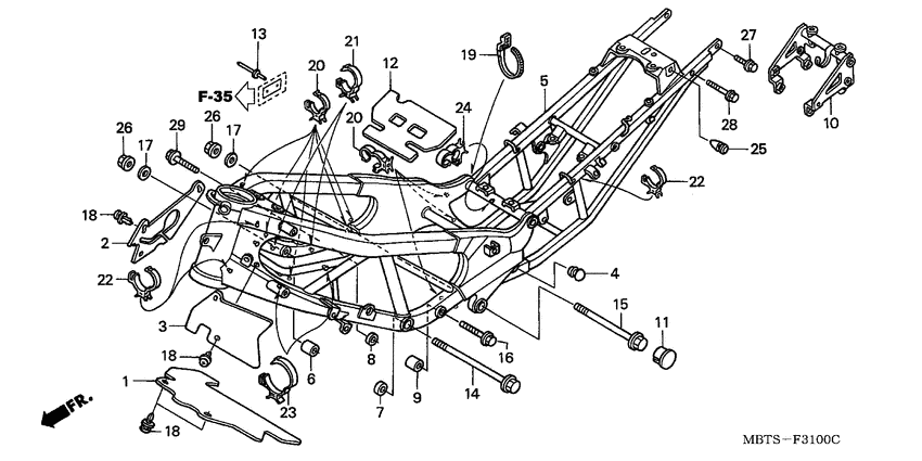 Frame body