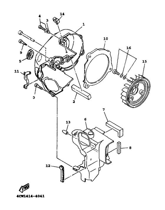 Air shroud. fan
