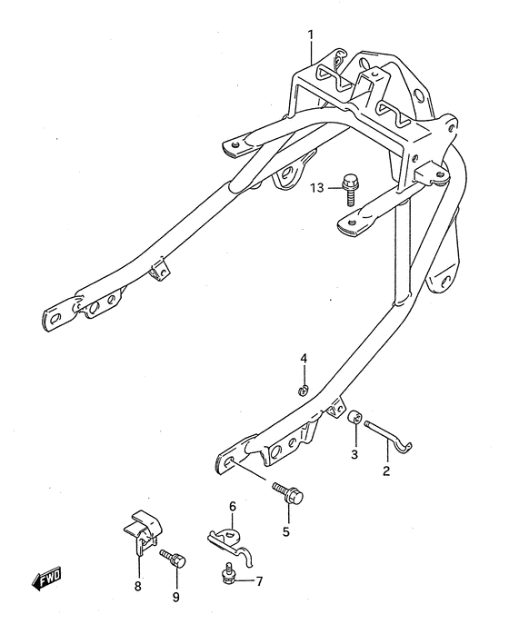 Tail lamp bar