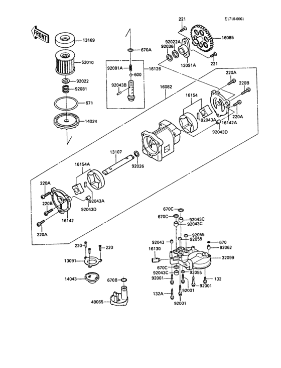 Oil pump(1/2)