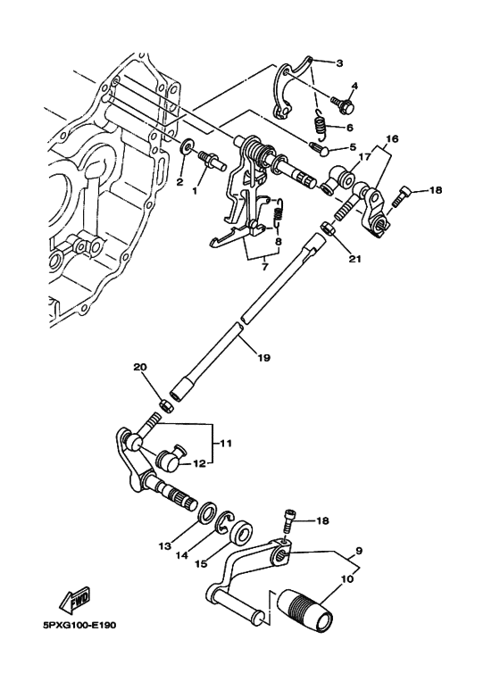 Shaft shift