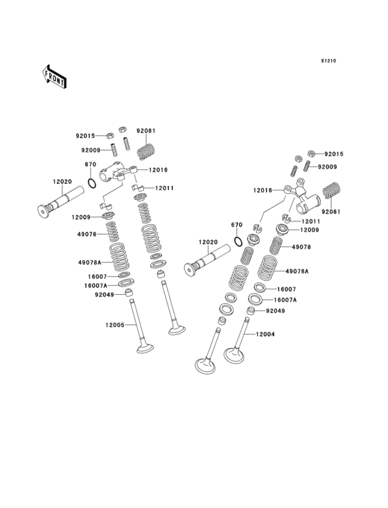 Rocker arms/valves