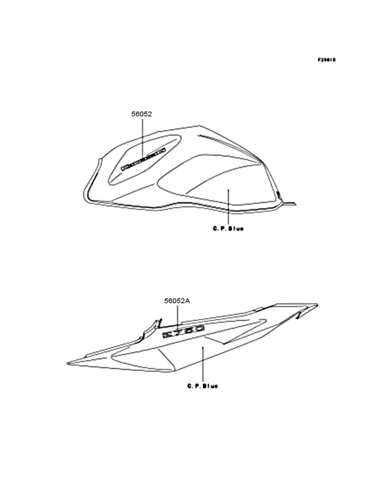 ZR750 Наклейки