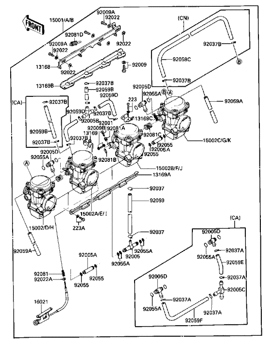 Carburetor assy