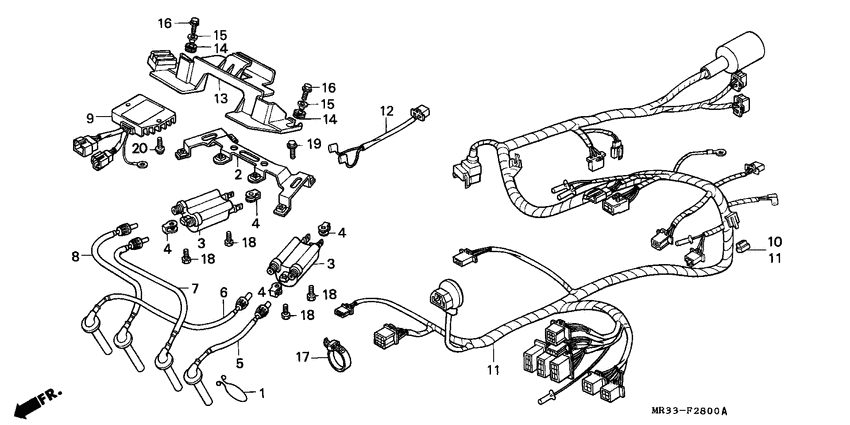 Harness wire