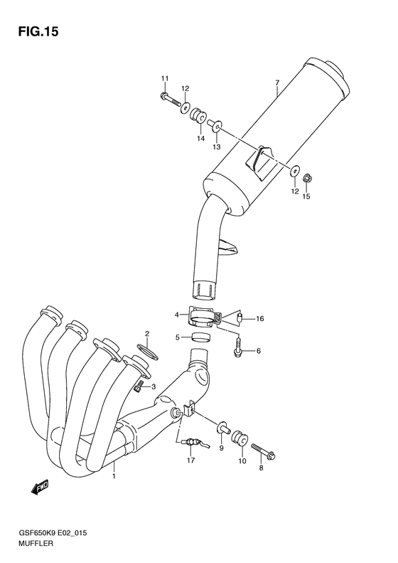 Muffler comp