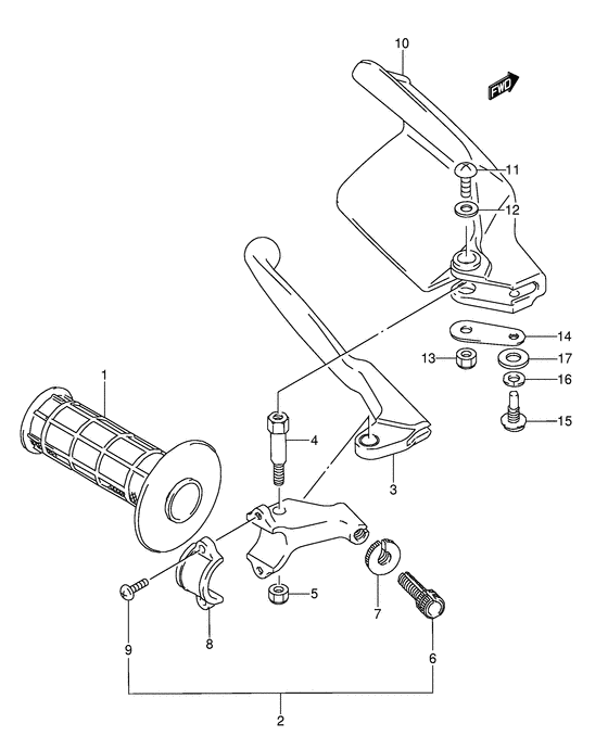 Left knuckle cover