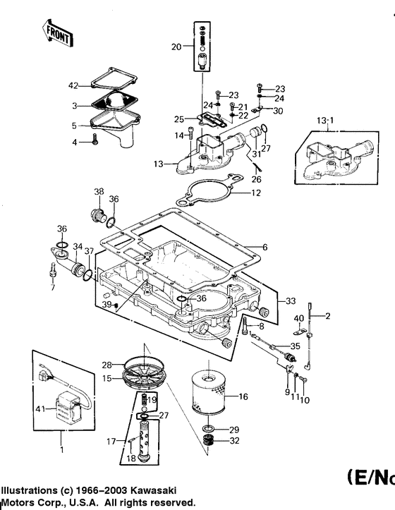 Oil pan/oil filter
