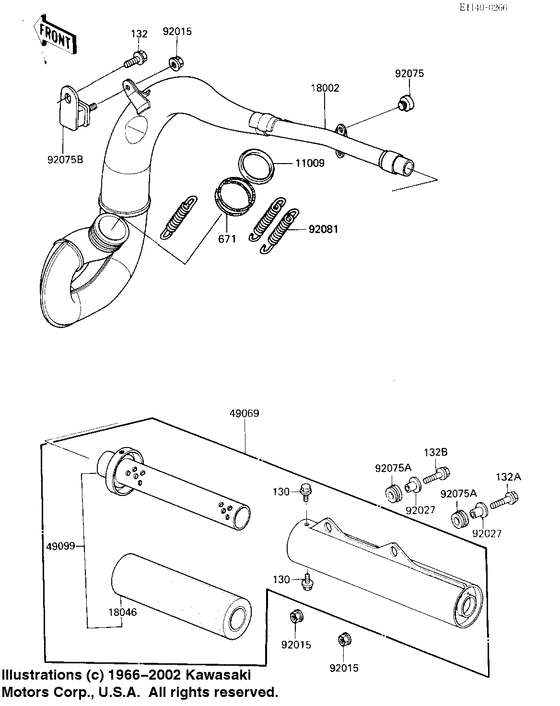 Muffler comp