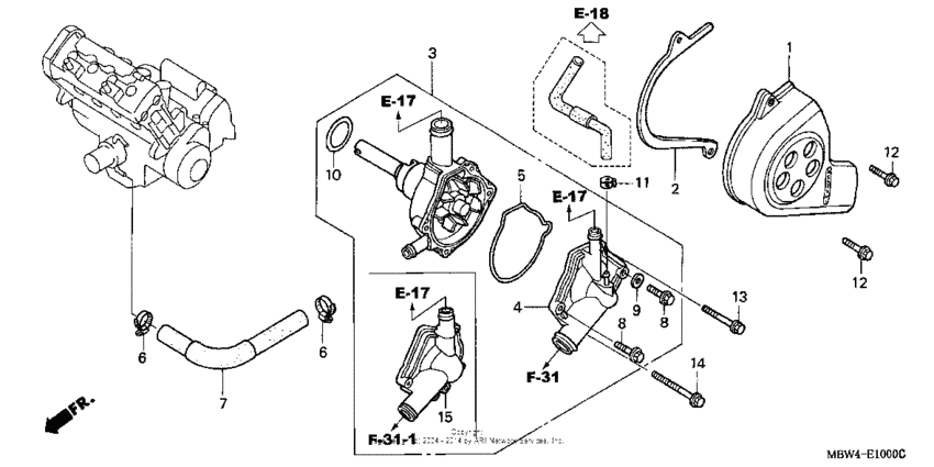  Водяной насос