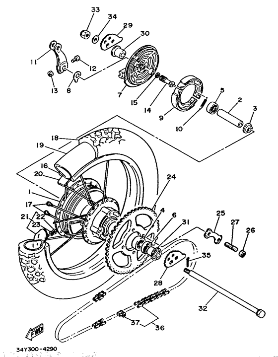 Rear wheel-1