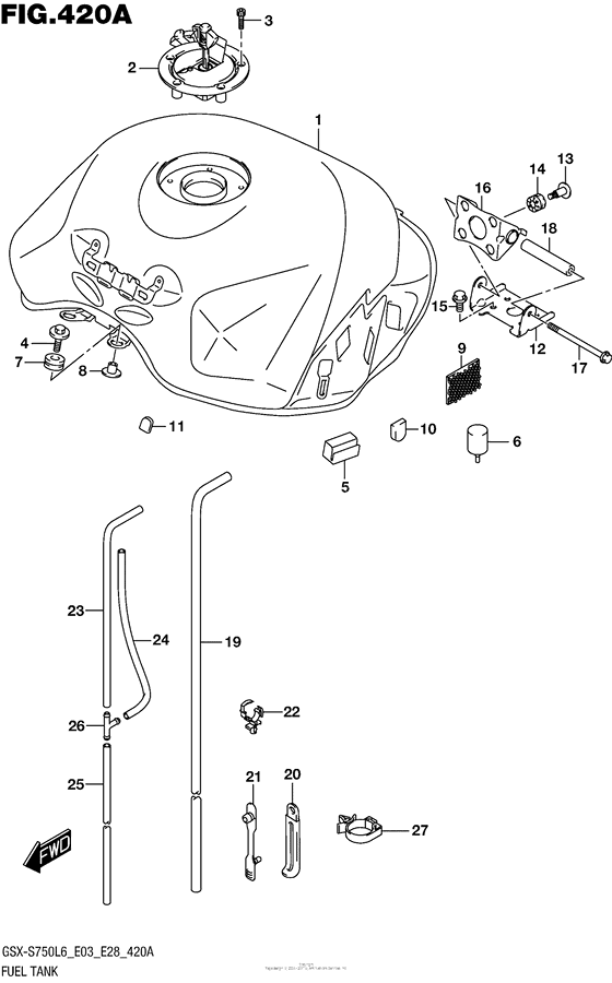 Fuel Tank (For Ykv,ajx)