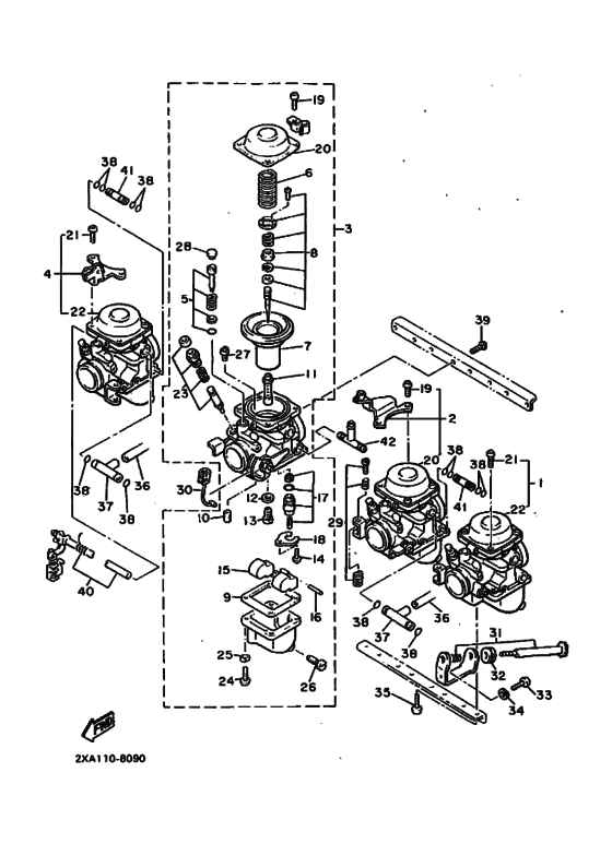 Carburetor assy