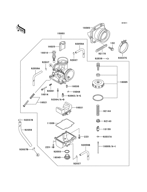 Carburetor assy