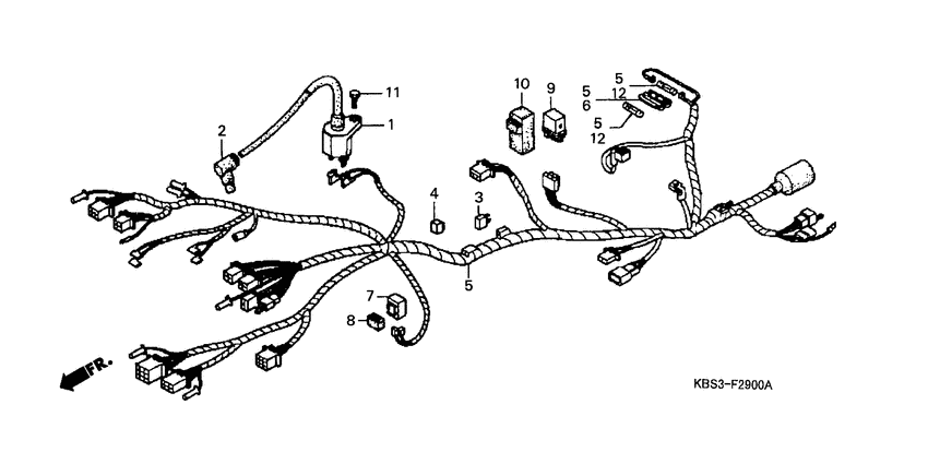 Harness wire