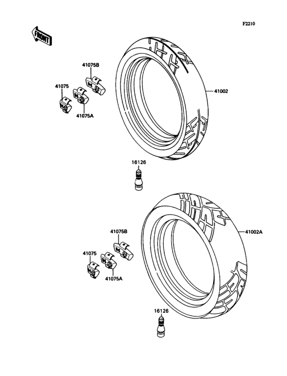 ZX1100 Покрышки