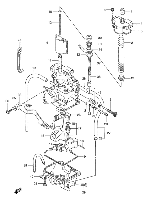 Carburetor assy