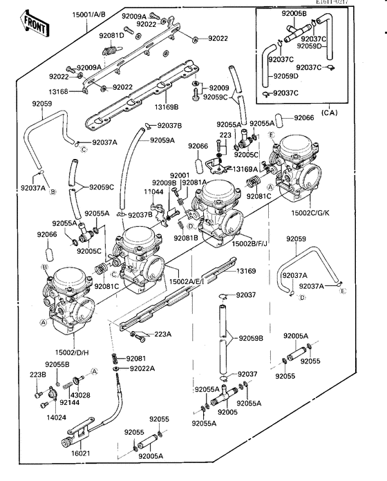 Carburetor assy