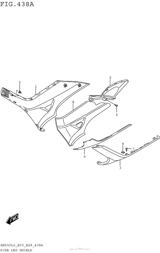 AN650 Side Leg Shield