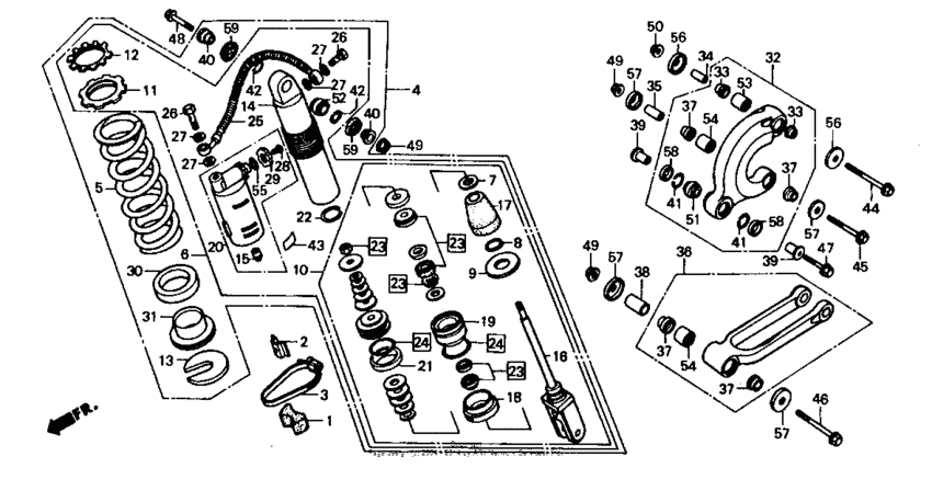 Shock absorber 85-86