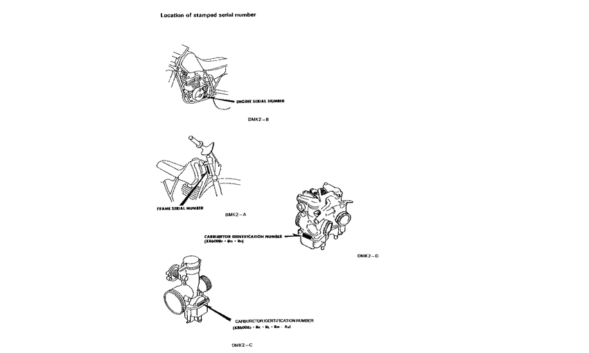 XR600R *Applicable serial numbers
