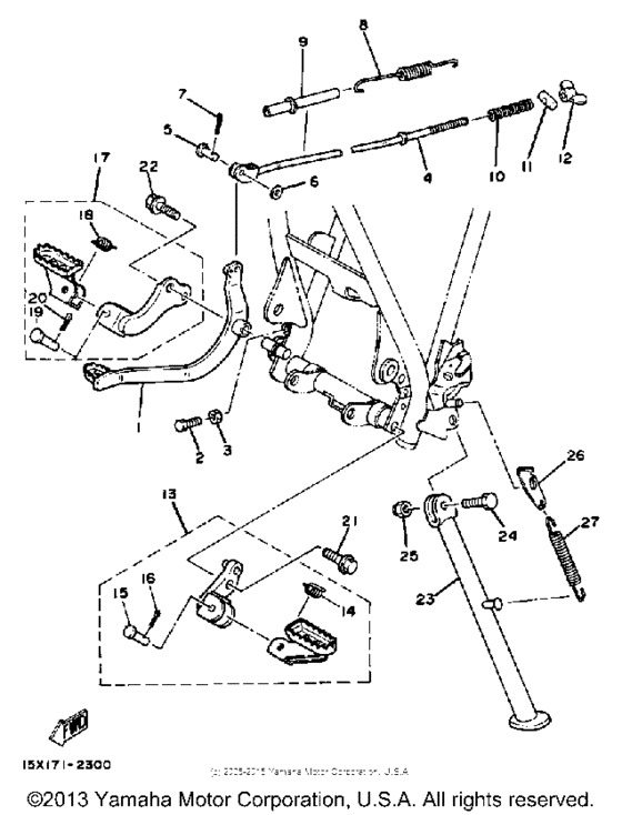 Stand - footrest