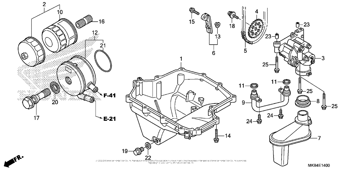 Oil Pan + Oil Pump