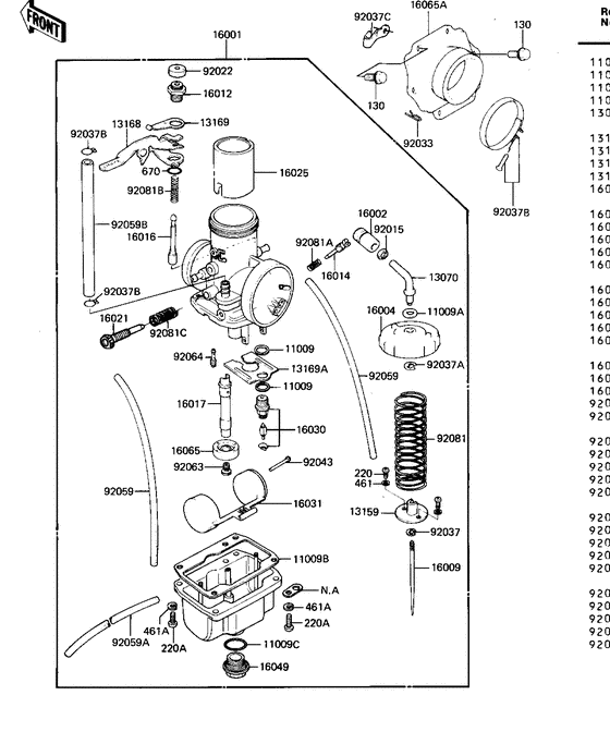 Carburetor assy