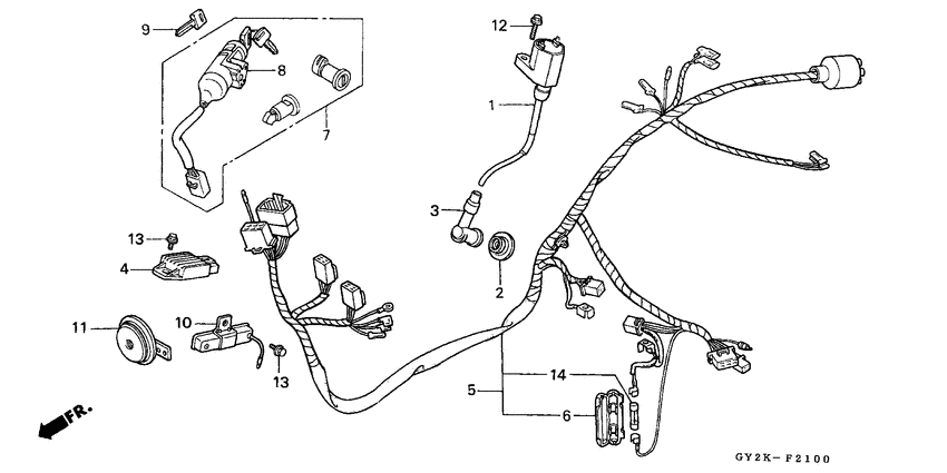 Harness wire