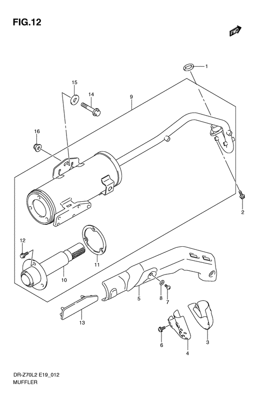 Muffler comp