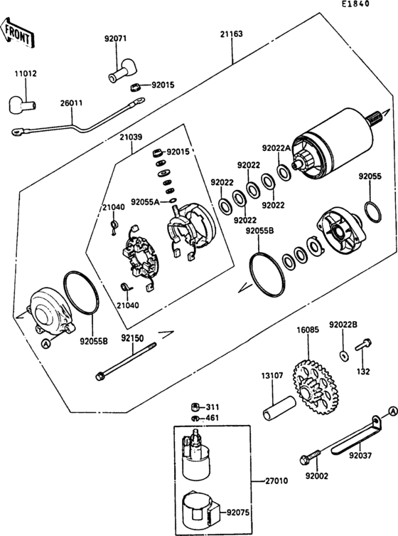 ZG1000 Стартер