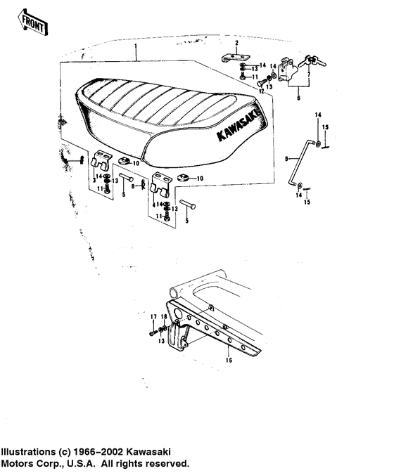 Seat/chain cover