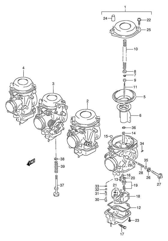 Carburetor assy