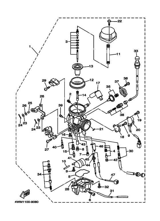 Carburetor assy