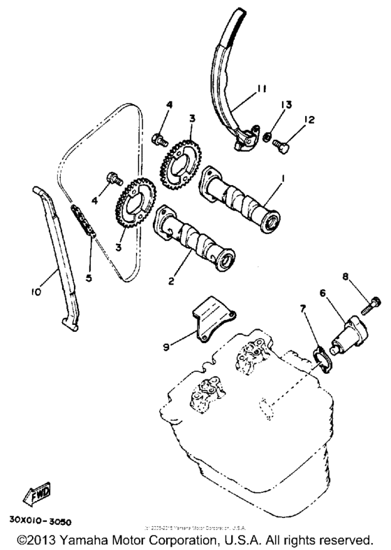 Camshaft - chain