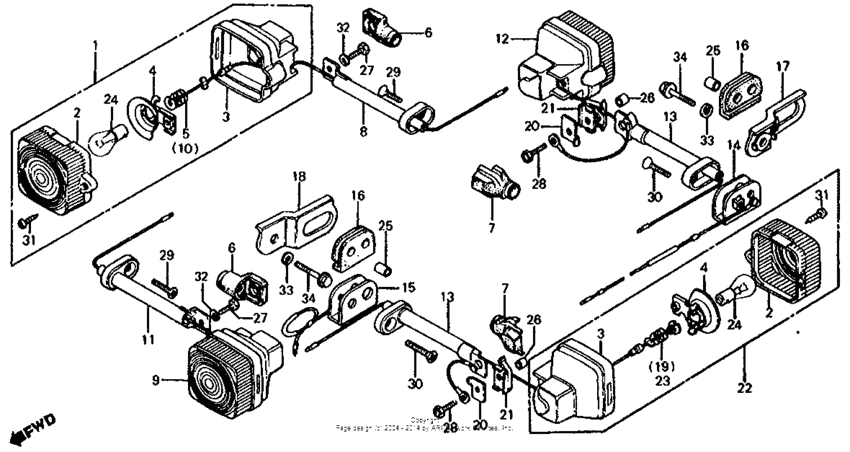Turn signal 81-82