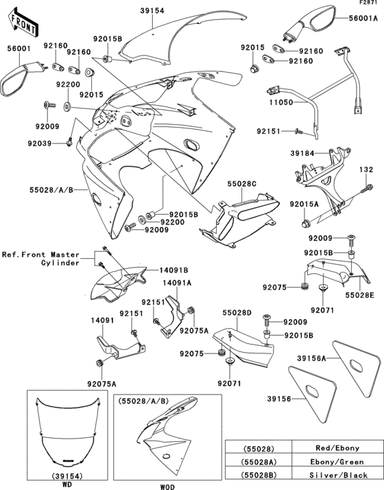 Cowling(zx600-j1p)