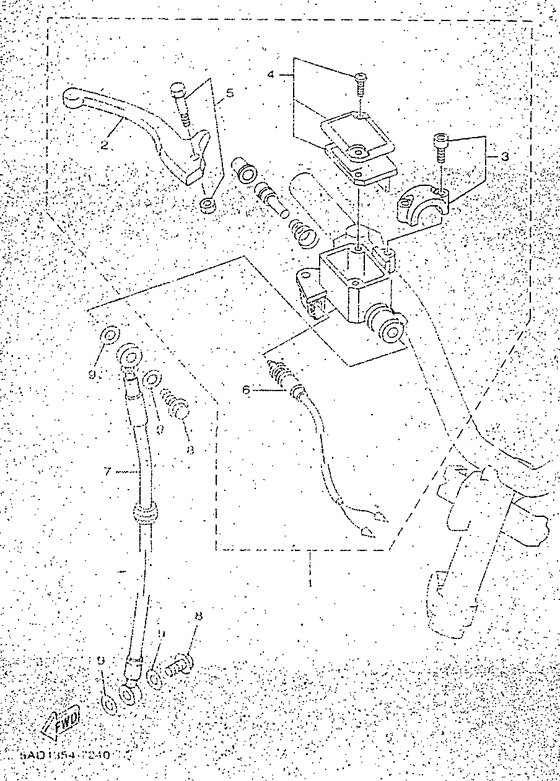 YN50R Главный тормозной цилиндр